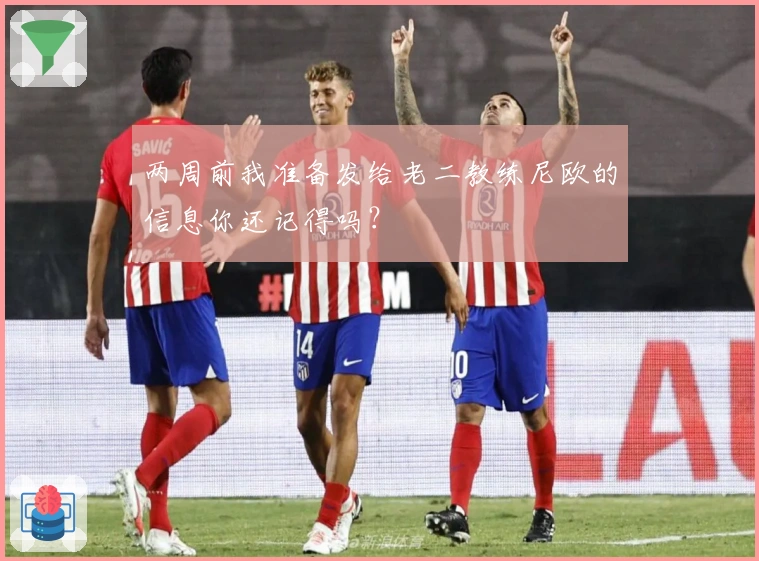 两周前我准备发给老二教练尼欧的信息你还记得吗？